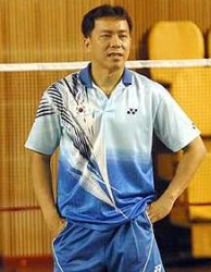 Wealth of experience: Tan Kim Her was in charge of the Malaysian doubles back-up shuttlers before venturing overseas in 2005.