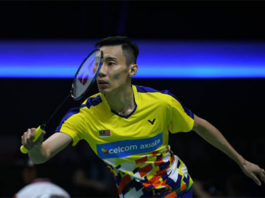 Lee Chong Wei offers Malaysian young badminton players advice to advance in their careers. (photo: AP)