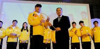 The Chinese badminton team is ready for the upcoming 2009 Sudirman Cup World Team Badminton Championships in Guangzhou, China.