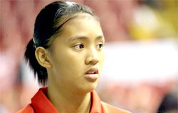 Malvinne Ann Venice Alcala reaches the women&rsquo;s singles quarterfinals.