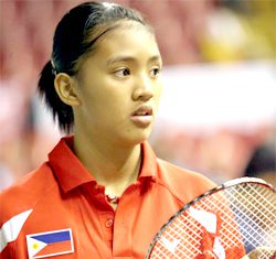 Malvinne Ann Venice Alcala reaches the women&rsquo;s singles quarterfinals.