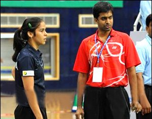 Gopichand was advicing Saina