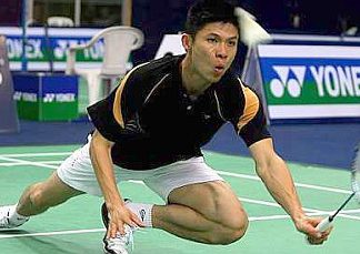 One for the oldies: Wong Choong Hann making a return in the win over Finland&rsquo;s Ville Lang yesterday.