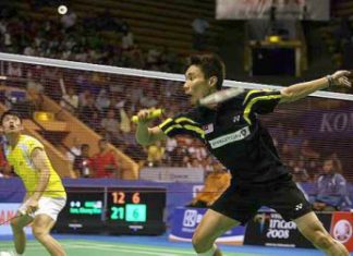 No cheer: Lee Chong Wei is the top seed while Lin Dan is seeded fourth in the China Open.