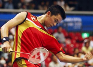 Taufik Hidayat of Indonesia will face compatriot Simon Santoso in the semifinals of the Japan Open Super Series in Tokyo.