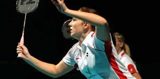 Jenny Wallwork (pictured) gave England the perfect start with partner Nathan Robertson