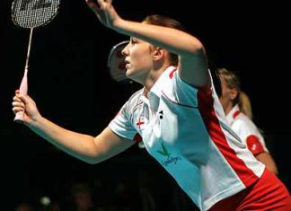 Jenny Wallwork (pictured) gave England the perfect start with partner Nathan Robertson