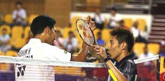 You&rsquo;ve still got it: Lee Chong Wei took his hat off to Mohd Hafiz Hashim for giving him a good fight in the Hong Kong Open semi-final on Friday.
