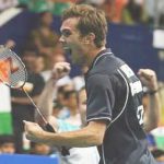 Another major scalp for Jorgensen (pic) Giantkiller: Denmark’s Jan O Jorgensen has also beaten South Korea’s Park Sunghwan and compatriot Peter-Gade Christensen this year.