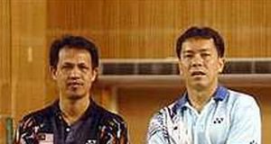 In a quandary: Rexy Mainaky was not consulted by the BAM in the hiring of Tan Kim Her (right) as a coach.