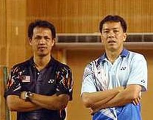 In a quandary: Rexy Mainaky was not consulted by the BAM in the hiring of Tan Kim Her (right) as a coach.