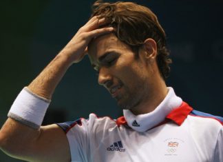 QUARTER FINAL HEARTACHE: Nathan Robertson crashes out of the mixed and men's doubles at the quarter final stage in Malaysia