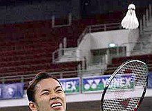 Sad exit: Mew Choo reacting to the loss to Ji-hyun.
