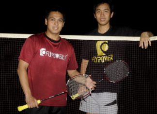Markis Kido, left, and Hendra Setiawan secured a new sponsorship deal in their first act as professional shuttlers.