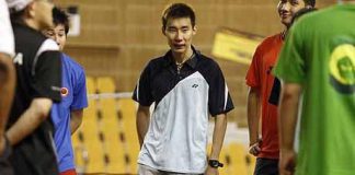 Top man: Lee Chong Wei has appealed for crowd calm