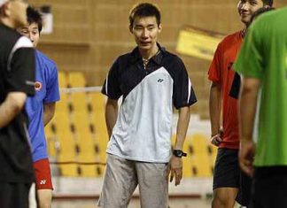 Top man: Lee Chong Wei has appealed for crowd calm