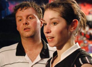 Success: Anthony Clark and Heather Olver's form has improved