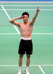 Olympic and three-time world champion Lin Dan finally added the Asian Games trophy, the only glory eluding him, to his collection when he outplayed world number one Lee Chong Wei in a breath-taking badminton final here on Sunday.