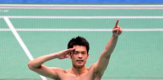 Olympic and three-time world champion Lin Dan finally added the Asian Games trophy, the only glory eluding him, to his collection when he outplayed world number one Lee Chong Wei in a breath-taking badminton final here on Sunday.