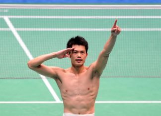 Olympic and three-time world champion Lin Dan finally added the Asian Games trophy, the only glory eluding him, to his collection when he outplayed world number one Lee Chong Wei in a breath-taking badminton final here on Sunday.