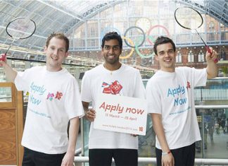 Prospect: Rajiv Ouseph (centre) is considered a "great prospect" by Jens Grill