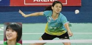 Getting it right: Woon Khe Wei and Vivian Hoo (inset) defeated Thai pair Sujitra Ekmongkolpaisarn-Punyada Munkitchokecharoen to reach the final of the Indonesian Open GP Gold event in East Kalimantan yestertday.