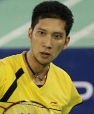 Hafiz: Defeated Indonesia&rsquo;s Tommy Sugiarto in the third round of the Macau Open yesterday.