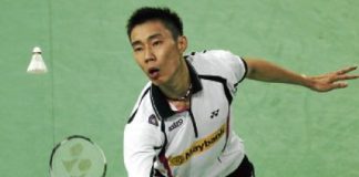 Lee Chong Wei beat Japan&rsquo;s Kazushi Yamada 21-8, 21-18 yesterday. Pic by Hasan Ismail Read more: Showdown off - Badminton - New Straits Times http://www.nst.com.my/sports/badminton/showdown-off-1.31789#ixzz1jL74laRj