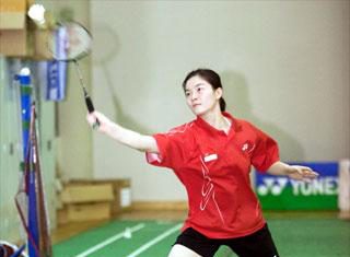 Fu Mingtian from Singapore Uber Cup Team