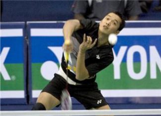Taufik Hidayat outplays Shon Wan Ho at the Thomas Cup Preliminary Round