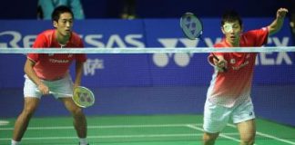 No pushovers: Japan&rsquo;s Hirokatsu Hashimoto (right) and Noriyasu Hirata are among the world&rsquo;s top 15 men&rsquo;s doubles pairs.