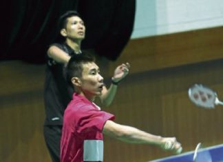 National singles chief coach Rashid Sidek believes Lee Chong Wei (front) can deliver but has urged Hafiz Hashim to improve on his fitness to give Malaysia a genuine chance in Wuhan.