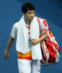 Not a proud record: Wang Zhengming has yet to beat Lee Chong Wei.