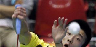 Chen Long punishes Ben Beckman in Men&rsquo;s Singles encounter at Thomas Cup Finals