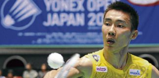 Lee Chong Wei beat Boonsak Ponsana of Thailand in the final of the Japan Open in Tokyo yesterday. Chong Wei won 21-18, 21-18