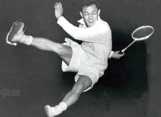 Datuk Eddy Choong in action in 1953.