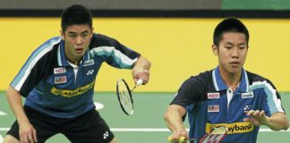 Goh V Shem (right) and Lim Khim Wah resumed their partnership in January after a six-month split.