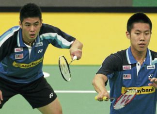 Goh V Shem (right) and Lim Khim Wah resumed their partnership in January after a six-month split.