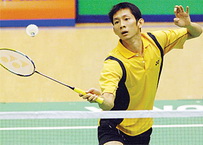 Vietnam's best babminton player Nguyen Tien Minh