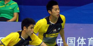 Lim Khim Wah-Goh V Shem struggled to beat Scotland's Martin Campbell-Patrick Machugh in the first round.