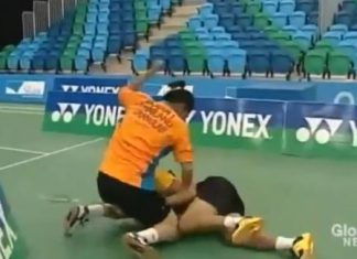 The Thai badminton player Bodin Issara has been banned for two years following a fight with his former doubles partner Maneepong Jongjit.