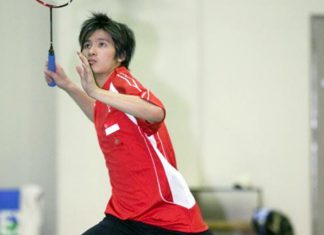 Badminton Player from Singapore - Derek Wong