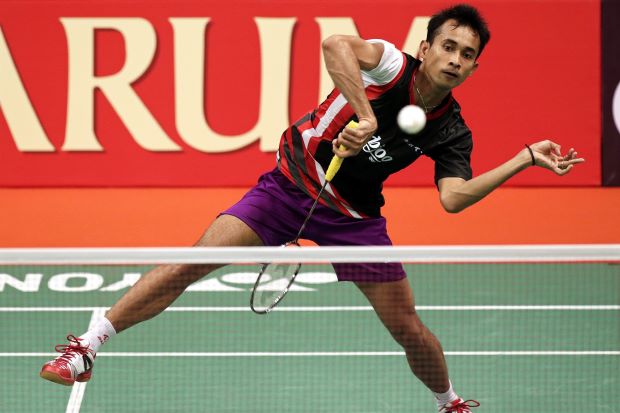 Indonesia's Dionysius Hayom Rumbaka is ready to give world No.1 Lee Chong Wei a surprise. Indonesia's Dionysius Hayom Rumbaka is ready to give world No.1 Lee Chong Wei a surprise.