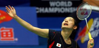 Japan's Sayaka Takahashi will take on compatriot Mitani Minatsu in the second round.