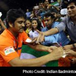 Indian Badminton League - Telugu movie star Nagarjuna, co-owner of the Mumbai Masters, looked pleased as punch and enjoyed his time with the fans and supporters at the Siri Fort Sports Complex.