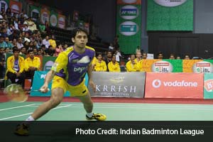 Banga Beats, the Bangalore based team's icon player Parupalli Kashyap gave his all but could not defeat Mumbai Masters' Russian giant Vladimir Ivanov.