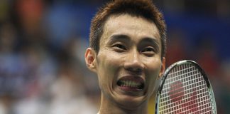 Lee Chong Wei Playing in Indian Badminton League