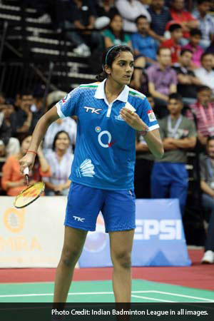 Awadhe Warriors, led by star shuttler P V Sindhu