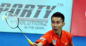 Lee Chong Wei plays in Indian Badminton League