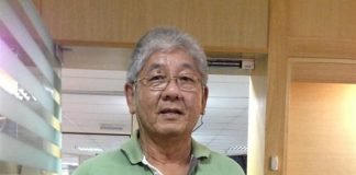 Talent Management Group (TMG) director Tan Aik Mong on his first day at work at the Badminton Association of Malaysia (BAM) office.